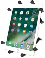 RAM Mounts X-Grip Halteklammer für Tablets (9-11 ) Die RAM Mounts X-Grip III Universal-Halteschale sorgt mit Geräte schonenden Gummi-Fingern für siche