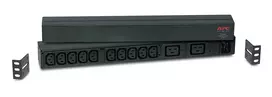 APC Rack PDU Basic 1U 16A 230V maitinimo skirstytuvas su 12 lizdų (0U/1U) juodas