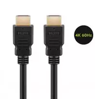 Goobay 61159 HDMI kabelis 2 m, 10,2Gbit/s, ARC, juodas