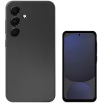 4smarts silikoninis dėklas Cupertino telefonui Samsung Galaxy A36, juodos spalvos, 541335