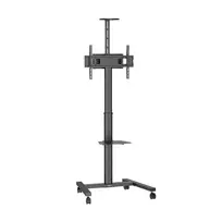 Vogel's T1031 B Compact 7410310 sieninis laikiklis mažiems ekranams, pakreipiamas ir pasukamas, juodas
