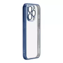 Apsauginis dėklas Joyroom JR-15Q2 matinis mėlynas iPhone 15 Pro plonas kietas