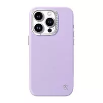 Apsauginis dėklas telefonui Joyroom PN-15F1 iPhone 15 Pro, plonas, purpurinis, tikslus prigludimas