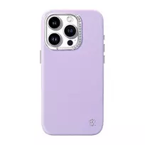 Apsauginis telefono dėklas Joyroom PN-15F1 iPhone 15 Pro Max, violetinis, prigludęs su išpjovomis