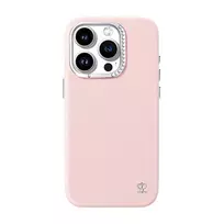 Apsauginis dėklas Joyroom PN-14F4 iPhone 14 Pro, rožinis minkštas plonas dėklas