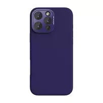 Dėklas Nillkin LensWing Magnetic iPhone 16 Pro Max — violetinis, magnetinis užsegimas, tikslūs išpjovimai