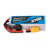 Baterija Gens ace GEA376S60X9GT 22,2 V LiPo įmontuota RC modeliams, 0,536 kg, juoda/mėlyna/pilka/balta