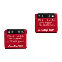Shelly 1PM Mini Gen3 išmanusis jungiklis su energijos matavimu 1P 110-240V