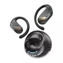 Ausinės Vention OpenBeat O12 NBUW0 – belaidės Bluetooth 5.4, vandeniui atsparios, su įkrovimo dėklu, 40 mAh baterija, USB-C laidu, juodos
