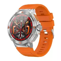 Išmanusis laikrodis BlitzWolf BW-AT5 oranžinis su Bluetooth ir širdies ritmo matuokliu