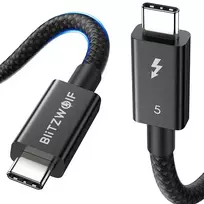 USB-C laidas BlitzWolf BW-HDC8 1,5 m 240W juodas
