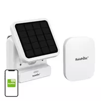 RainPoint išmanus saulės energijos siurblio rinkinys HTP115FR su HWG023WBRF šliuzu ir programa sodo laistymui