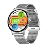Išmanusis laikrodis Colmi V89 plieno sidabrinis su Bluetooth ir širdies ritmo matuokliu