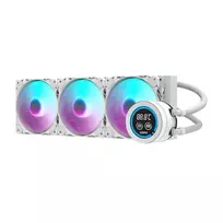 360 mm radiatoriaus komplektas Darkflash DN-D360 WHITE – skystas aušinimas procesoriui