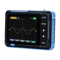 Nešiojamas 2-in-1 mini osciloskopas ir signalų generatorius Fnirsi DSO153 150 MHz pralaidumas, 1 GS/s atranka