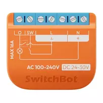 SwitchBot Relay Switch 1PM W5502310 – išmanioji relė su Wi‑Fi valdymu ir energijos stebėjimu