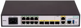 HPE FlexNetwork MSR958X maršrutizatorius su 8 prievadų jungikliu, 1GbE, 6 WAN prievadais, Wi-Fi, montuojamas į stovą (S0P11A)