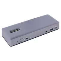 StarTech.com DK31C3MNCRUE nešiojamojo kompiuterio dokas / prievadų kartotuvas Laidinis USB 3.2 Gen 2 (3.1 Gen 2) Type-C