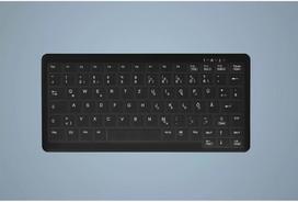 Contour Design Active Key AK-C4110 klaviatūra pramoninė USB vokiškas išdėstymas juoda