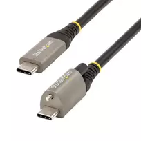 StarTech.com 3ft (1m) USB-C laidas su užfiksuojančiu varžtu 10Gbps - USB 3.1/3.2 Gen 2 Type-C - 100W (5A) Power Delivery, DP Alt Mode