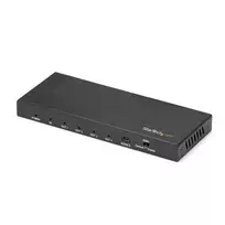 StarTech.com 4 prievadų HDMI skirstytuvas – 4K 60Hz, HDMI, 4x HDMI, 3840 x 2160 pikselių, juodas, 4K Ultra HD, 60 Hz