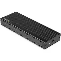 StarTech.com USB-C 10Gbps M.2 NVMe SSD korpusas – nešiojamas išorinis M.2 NGFF PCIe aliumininis dėklas – 1GB/s skaitymas/rašymas – palaiko 2230, 2242, 2260, 2280 – suderinamas su Thunderbolt 3 – Mac ir PC