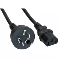 InLine maitinimo laidas, Australijos kištukas į 3 kontaktų IEC C13, 1,8 m