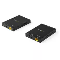 „StarTech.com“ HDMI per CAT6 ilgintuvo rinkinys – 4K 60Hz, 3840 x 2160 pikselių, AV siųstuvas ir imtuvas, 50 m, laidinis, juodas, HDCP