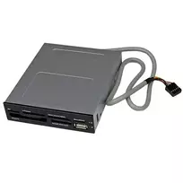 StarTech.com vidinis USB 2.0 kelių kortelių skaitytuvas / rašytuvas - SD microSD CF