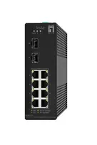 Valdomas jungiklis LevelOne Hilbert 10 prievadų pramoninis Gigabit PoE Smart Lite Switch
