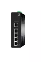 Valdomas jungiklis LevelOne Hilbert 5 prievadų pramoninis Gigabit PoE Smart Lite