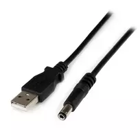 StarTech.com USB į 5,5 mm maitinimo laidas – N tipo statinė – 1 m