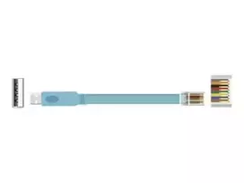 Delock USB 2.0 į nuosekliojo ryšio RS-232 RJ45 konsolės laidas-adapteris, 3 m, mėlynas