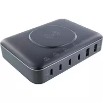 Nešiojama baterija InLine Qi Powerstation Multiport, 20 V