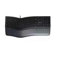 CHERRY KC 4500 ERGO klaviatūra, USB, QWERTY, US anglų, juoda