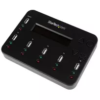 StarTech.com USBDUP15 USB atmintukų kopijavimo ir trynimo įrenginys, 1 į 5, 1,5GB/min, LCD ekranas