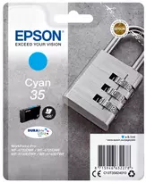 Epson 35 DURABrite Ultra rašalinė kasetė Cyan (C13T35824010)