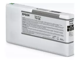 Rašalo kasetė Epson T9138 matinė juoda 200 ml