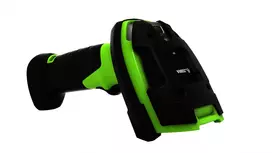 Rankinis brūkšninių kodų skaitytuvas Zebra LI3608-ER 1D juodas/žalias