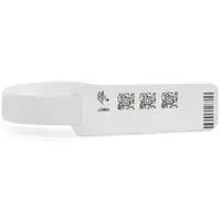 Zebra Z-Band UltraSoft White ligoninės riešo juostelė