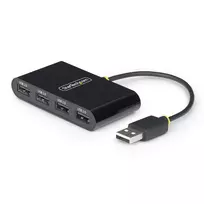StarTech.com ST4200MINI2-USB-HUB USB 2.0 jungtis 480Mbit/s juoda