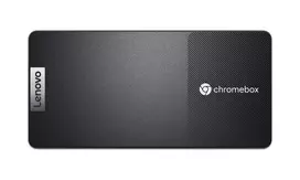 Mini PC Lenovo Chromebox Micro — Intel Celeron N4500, 1,1–2,8 GHz, 8GB LPDDR4x, 32GB eMMC, ChromeOS, Juoda