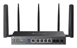 TP-Link Omada DR3650V-4G belaidis maršrutizatorius Gigabit Ethernet Dviejų juostų (2,4 GHz / 5 GHz) Juoda