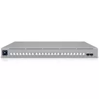 Valdomas 24 prievadų jungiklis UBIQUITI USW‑Pro‑XG‑24‑PoE su 720W PoE