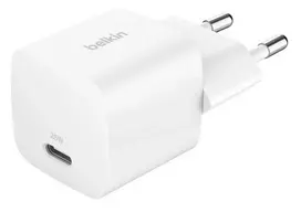 Įkroviklis Belkin BoostCharge 25W USB-C PD (vidaus lizdui) Baltas