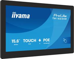 Monitorius iiyama TW1623AS-B3P 39,6 cm (15,6 col.) 1920×1080 Full HD LED liečiamas ekranas juodas