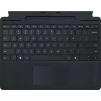 Microsoft Surface Pro klaviatūra QWERTZ vokiška su rašiklio laikikliu juoda