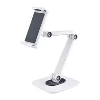 StarTech.com Reguliuojamas planšetinio kompiuterio stovas ant stalo / sieninis – laikomoji galia 1 kg – ergonomiškas, sukamasis, universalus planšetės laikiklis