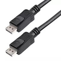 StarTech.com 10ft (3m) DisplayPort 1.2 laidas - 4K x 2K Ultra HD VESA sertifikuotas DisplayPort laidas - DP į DP monitoriaus laidas - DP vaizdo/ekrano laidas su fiksavimo jungtimis