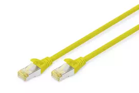 Tinklo laidas Digitus CAT 6A S/FTP RJ-45 Cat6a 7 m geltonas